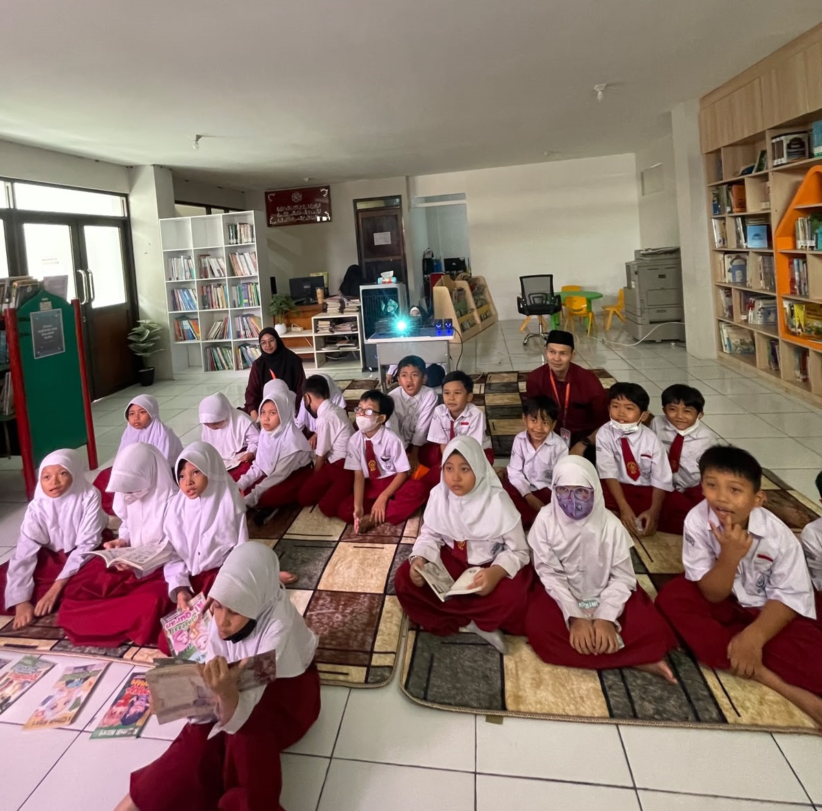 Nobar Animasi Pendek, Hadirkan Sarana Belajar Edukatif di Perpustakaan Ceria